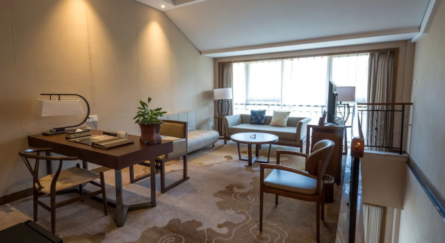 Апартаменты с видом на сад The Oriental Hotel Jiayu Wuxi