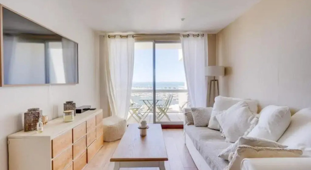 Апартаменты Appartement du port d'Arcachon avec piscine