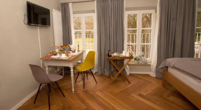 Двухместный номер Standard с видом на сад Bed and Breakfast unter den Linden