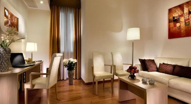 Семейный номер Superior Hotel Regina Elena 57 & Oro Bianco SPA