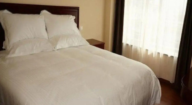 Двухместный номер Standard с красивым видом из окна GreenTree Inn Shandong Zibo Railway Station Jinjing Avenue Business Hotel