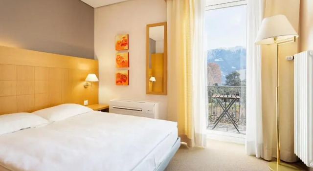 Одноместный номер Comfort с видом на озеро Hotel Du Lac Locarno