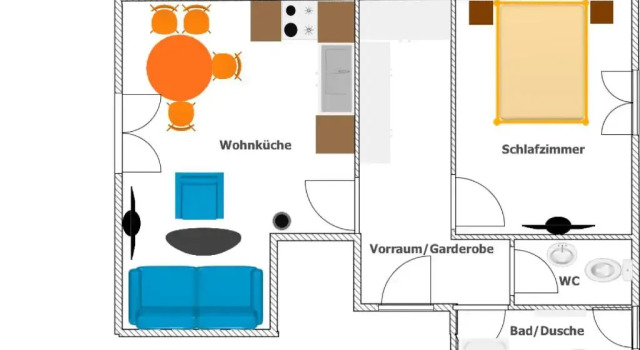 Апартаменты Дуплекс Appartements-Restaurant Schwaiger