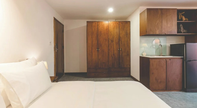 Студия Deluxe с балконом Nexus House Garden Thao Dien