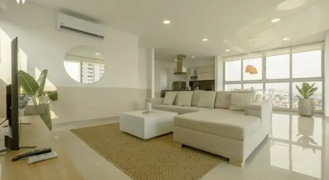 w Lovely 2BR w AC in Sunny Cartagena, Забронировать Апартаменты/квартира Апартаменты Манга, Апартаменты/квартира