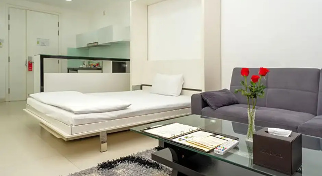 Полулюкс с балконом Becamex Hotel Thu Dau Mot