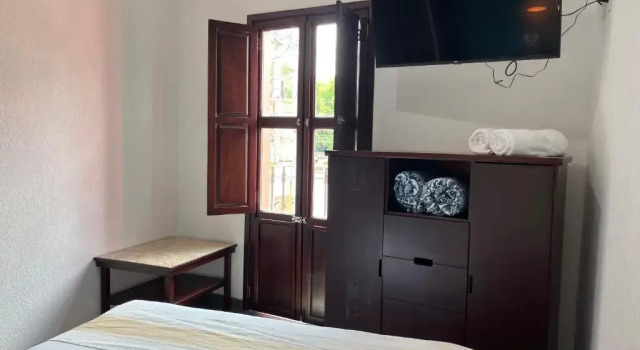 Standardowy dwuosobowy pokój i balkonem Nueve Agaves Hotel