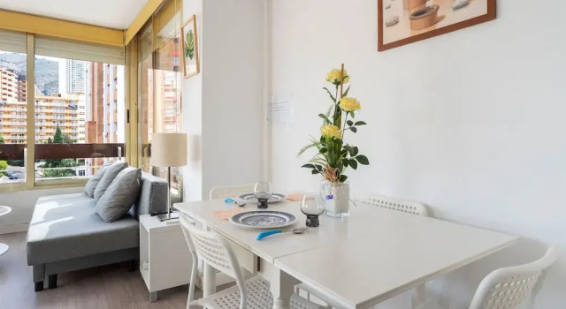 Modern Apartment in Benidorm With Shared Swimming Pool, Забронировать Апартаменты/квартира Бенидорм Коста-Бланка, рядом с Концертный зал Бенидорм Палас