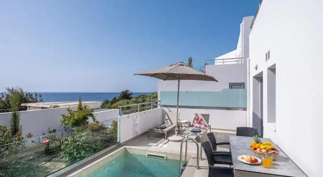 Апартаменты Цокольный этаж Sunset Elafonisi Apartments