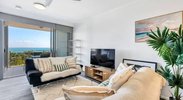 Апартаменты Stylish 1-bed Darwin City Stay With Balcony Views