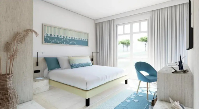 Двухместный номер Deluxe с балконом и с видом на море Felix Hotels - Hotel La Coluccia