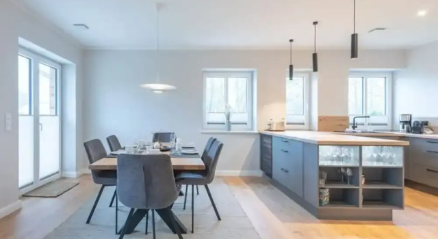 Moderne Doppelhaushalfte in Niebull