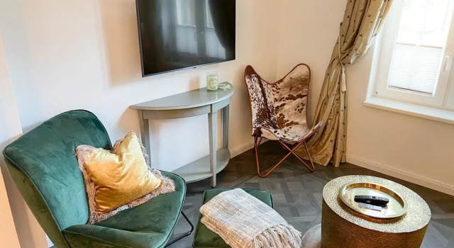Neu - Privatsphäre im Kutscherhaus der Villa Golding, Đặt Biệt thự Neustadt in Sachsen Dresden