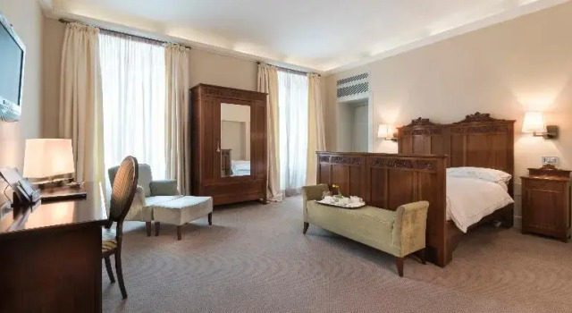 Одноместный номер Superior Grand Hotel della Posta, WorldHotels Distinctive
