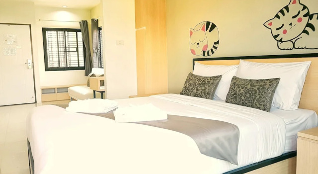 Двухместная студия Deluxe с балконом Sirimunta Hotel Chiang Rai Suite & Residence