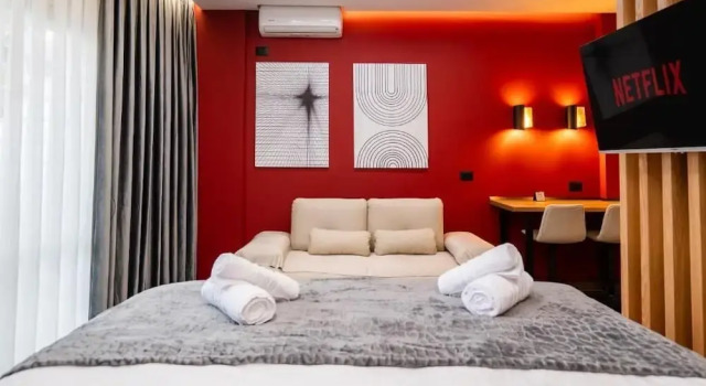 Номер Deluxe Vila Kristal Tirana Apartments