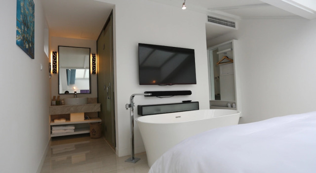 Номер Deluxe Hangzhou Teavilla Hotel
