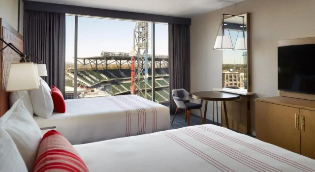 Двухместный номер Standard Omni Hotel at the Battery Atlanta