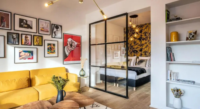 Апартаменты Mini loft 1 bedroom 2 steps from Av Louise