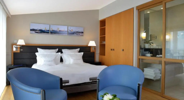 Двухместный номер Superior с видом на море Grand Hotel de LOcéan