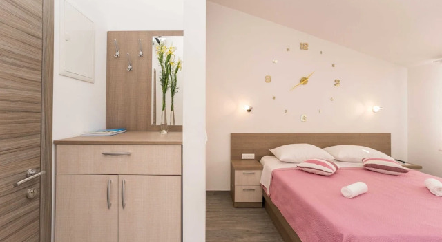 Студия с балконом Apartments Maza