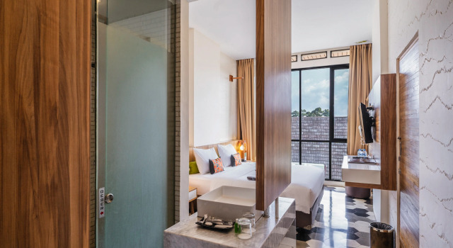 Deluxe double chambre Green Forest Resort & Wedding Bandung