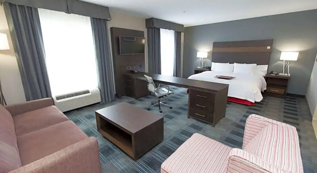 Двухместный люкс Hampton Inn & Suites Oklahoma City Airport