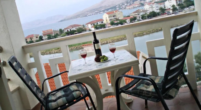 Апартаменты с 2 комнатами с видом на море Apartments Tatjana