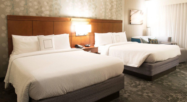 Четырёхместный номер Standard Courtyard Fort Worth West at Cityview