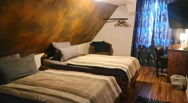 Habitación doble Estándar ático Hotel Geismarburg