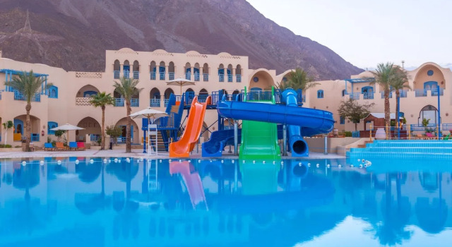 Номер Standard с красивым видом из окна El Wekala Aqua Park Resort