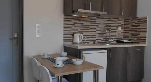 Студия Classic c 1 комнатой с частичным видом на море Aristo Apartments