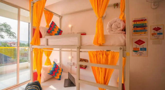 goSTOPS Goa Baga - Hostel, Reservar Albergue Hotéis SPA em Goa, SPA