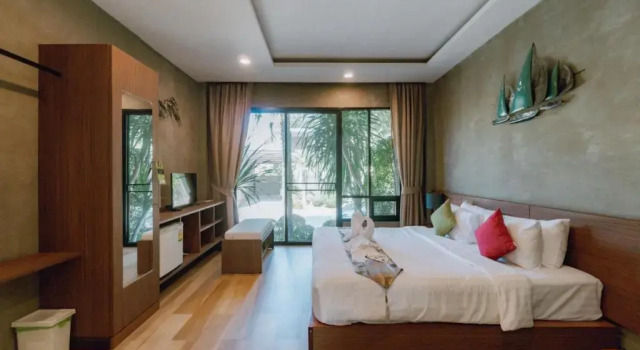 Семейный номер Standard с видом на сад Blue River Resort