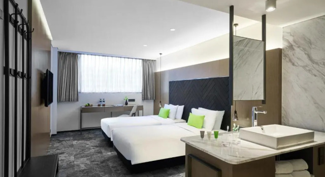 Двухместный номер Deluxe Hotel Ease Tsuen Wan