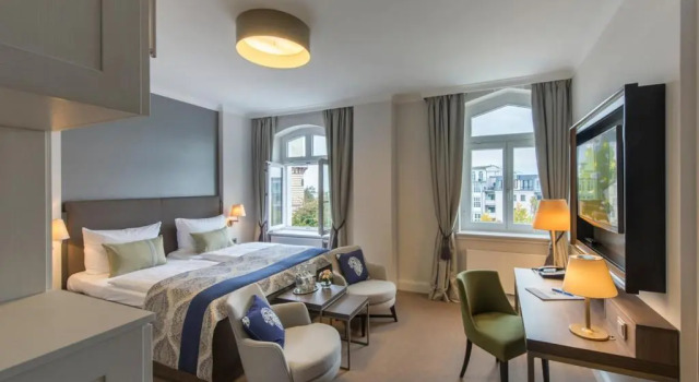 Двухместный номер Standard с видом на море Hotel Am Leuchtturm