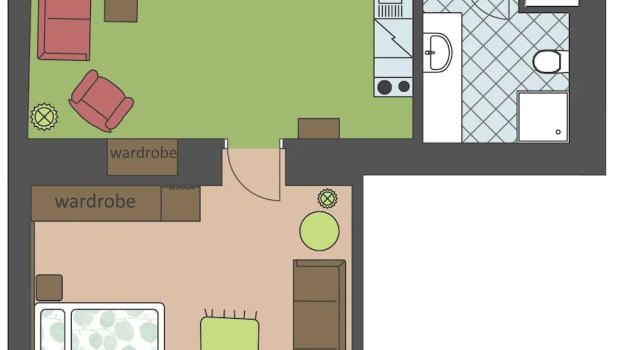 Appartamento Superior 1 camera da letto SeNo6 Apartments