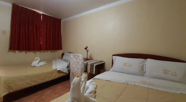 Habitación Económica Hotel Cielo Azul