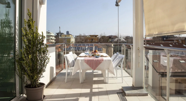 Номер Standard Пентхаус c 1 комнатой с частичным видом на море Residence Sunrise