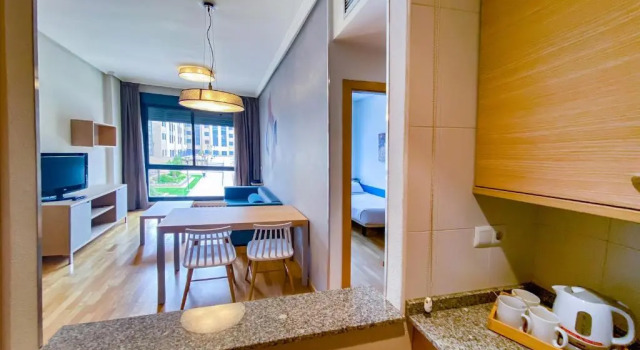 Люкс с 2 комнатами Compostela Suites