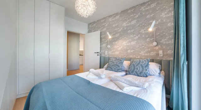 Апартаменты с балконом Apartamenty Sun & Snow Plażowa Park