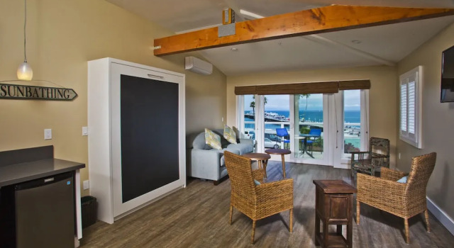 Люкс с видом на океан Beach Street Inn and Suites