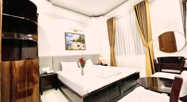 Двухместный номер Deluxe с видом на море Dương Đông Hotel