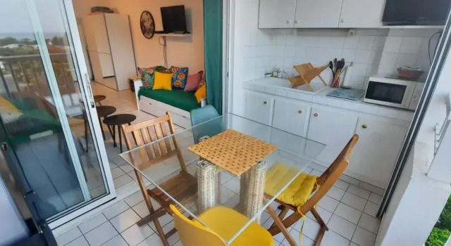 Studio Tropic Beth proche plage