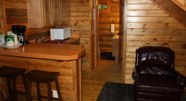 Номер Standard с 2 комнатами с видом на реку Hearthstone Elegant Lodge by the River