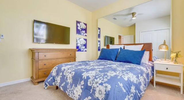 Private Backyard Oasis: Solterra Resort Condo