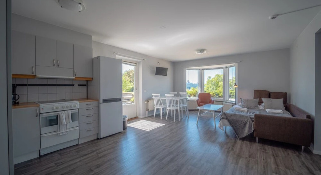 Apartament 2 sypialnie piwnica Ravinstigen - Visby lägenhetshotell