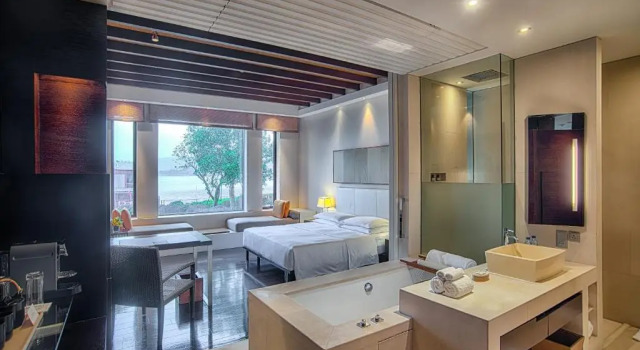 Двухместный номер с видом на озеро Park Hyatt Ningbo Resort & Spa