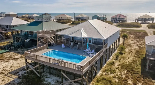 Коттедж Bay Breeze - 2420 Bienville 4 Bedroom Home