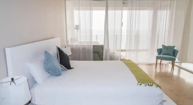Номер Standard Пентхаус с балконом Oceanfront Serenity in Gated Community near Rosarito